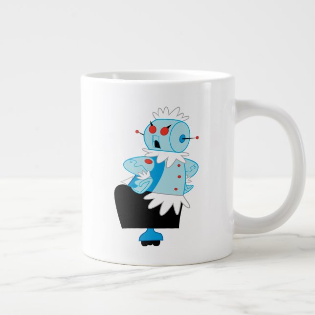 Caneca De Café Grande Os Jestons | Rosie the Robot (Direita)