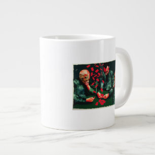 Caneca De Café Grande Os Jogadores De Cartão 1987
