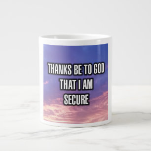 Caneca De Café Grande Os obrigados São Para Deus Que Eu Sou Um Touro Seg