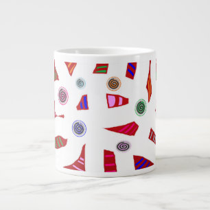 Caneca De Café Grande Os padrões Zippy Doo Dah vistos não são esquecidos