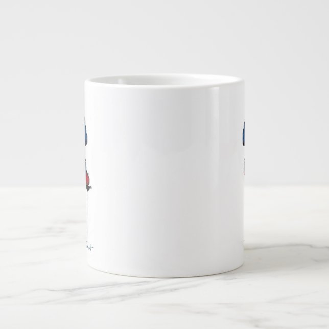 Caneca De Café Grande Os Três Mosqueteiros Porthos (Frente)