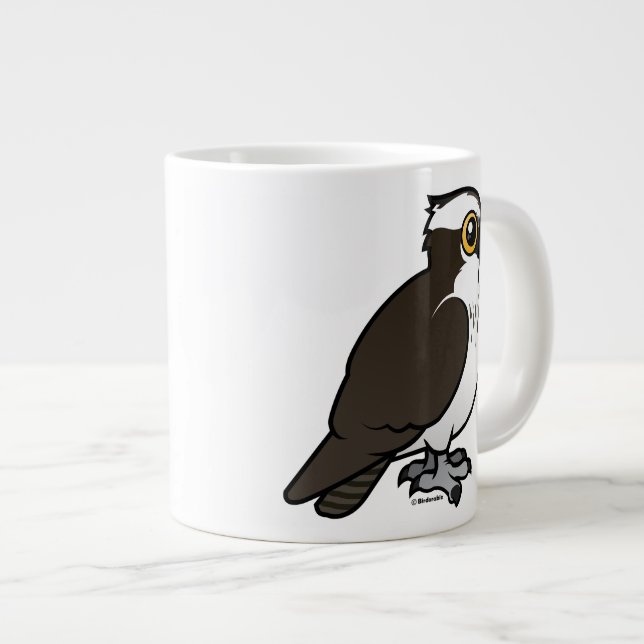 Caneca De Café Grande Osprey Bonito (Frente Esquerda)