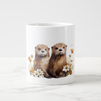 Caneca De Café Grande Otter