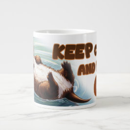 Caneca De Café Grande Otter Mug