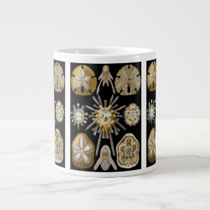 Caneca De Café Grande Ouriços-do-mar e Dólares de Areia Vintage por Erns