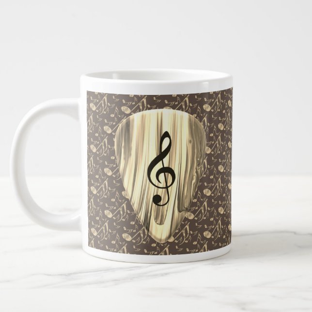 Caneca De Café Grande Ouro Plectron - design de Na moda para amantes de  (Esquerda)
