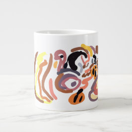 Caneca De Café Grande outono de Ação de Graças