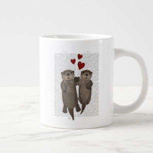 Caneca De Café Grande Outros Segurando Mãos
