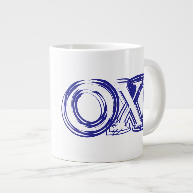 Caneca De Café Grande Oxi (Frente Esquerda)