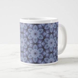 Caneca De Café Grande Padrão Azul