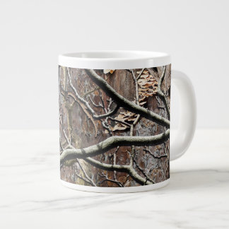 Caneca De Café Grande Padrão de Camuflagem de Caça 8