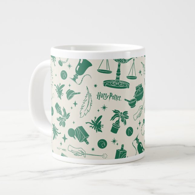 Caneca De Café Grande Padrão de Clube de Aula HOGWARTS™ (Frente Esquerda)