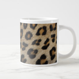Caneca De Café Grande Padrão de impressão em animais de pele-leopardo-da