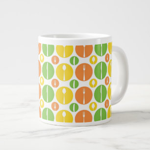 Caneca De Café Grande Padrão de Itinerância