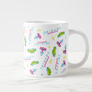 Caneca De Café Grande Padrão de Táxi e Fonte de Água FRIENDS™