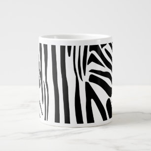 Caneca De Café Grande Padrão de zebra