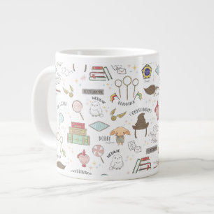 Caneca De Café Grande Padrão Mágico Pequeno HARRY POTTER™