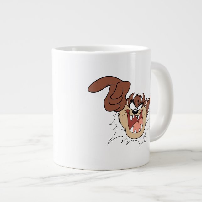 Caneca De Café Grande Página de Interrupção de TAZ™ (Frente Esquerda)