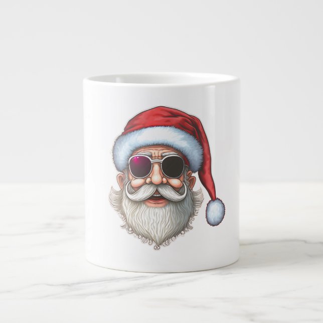 Caneca De Café Grande Pai Claus Café Mug (Frente)
