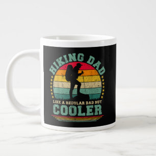 Caneca De Café Grande Pai Divertido de Caminhada Como Um Pai Normal de C