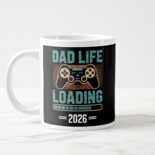 Caneca De Café Grande Pai Esperançoso Vida de Pai Carregando 2026