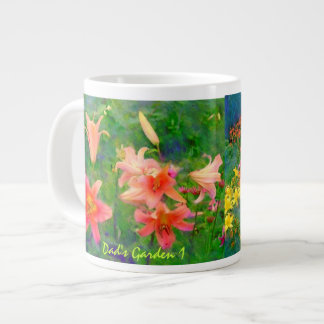 Caneca De Café Grande Pai Garden 1 Jumbo Mug