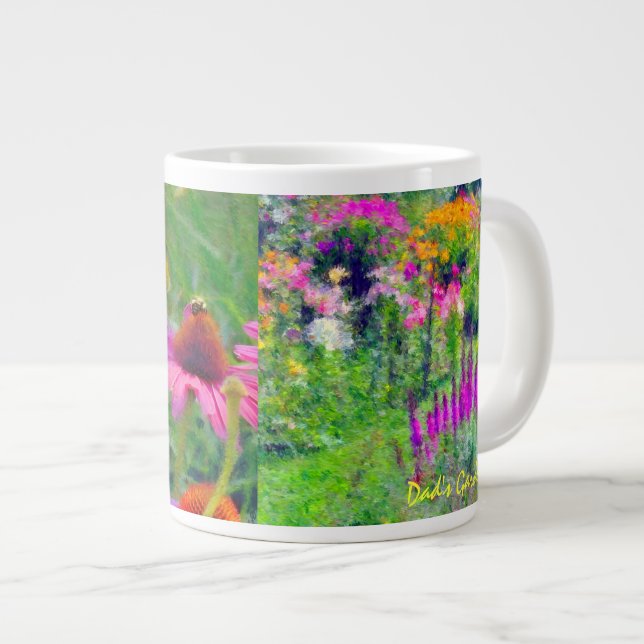 Caneca De Café Grande Pai Garden 2 Jumbo Mug (Frente Esquerda)
