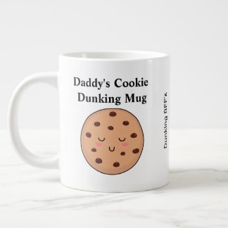 Caneca De Café Grande Pai - Leite e Cookies Mug 20 oz