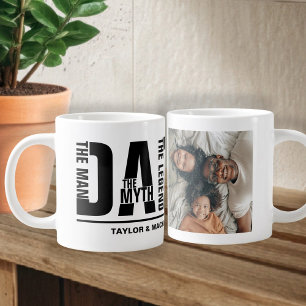 Caneca De Café Grande Pai O Homem O Mito A Legenda Personalizada