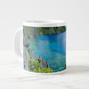 Caneca De Café Grande Paisagem do Arquipélago de Bacuit