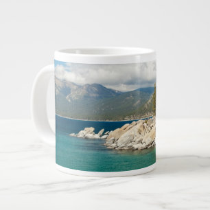 Caneca De Café Grande Paisagem do Lago Tahoe