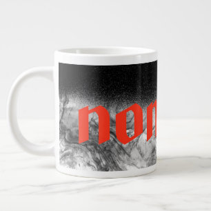Caneca De Café Grande Paisagem Grande Mug