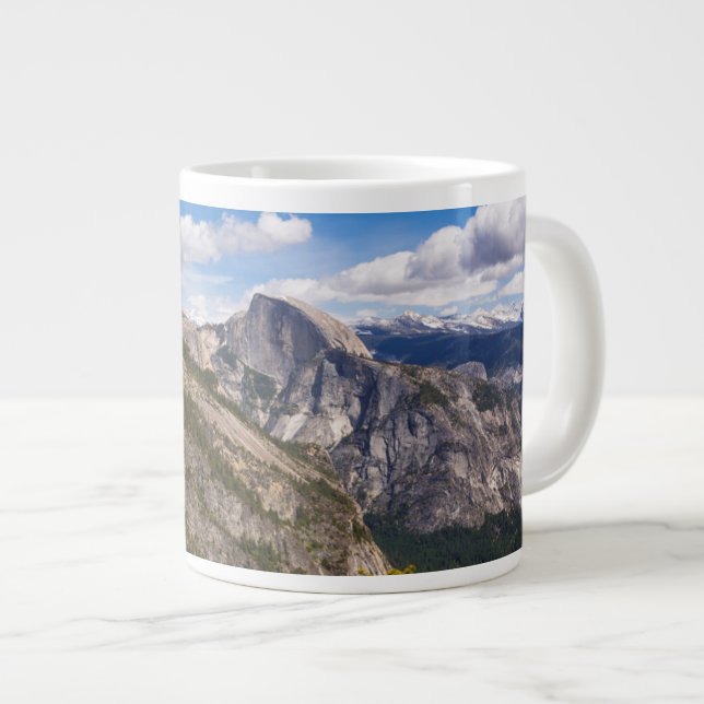 Caneca De Café Grande Paisagem Half Dome, Califórnia (Frente Esquerda)