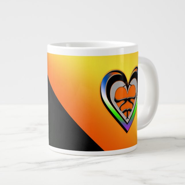 Caneca De Café Grande Paixão (Frente Esquerda)