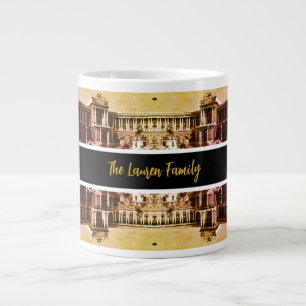 Caneca De Café Grande Palácio Hofburg Viena Áustria Vintage