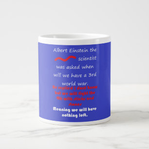 CANECA DE CAFÉ GRANDE PALAVRAS EDUCAÇÃO IDEIAS DA CIÊNCIA DA MATÉRIA