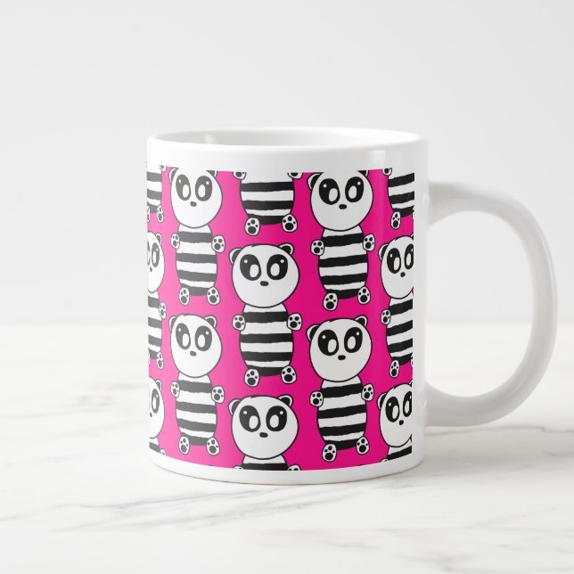 Caneca De Café Grande Panda Kids (Direita)