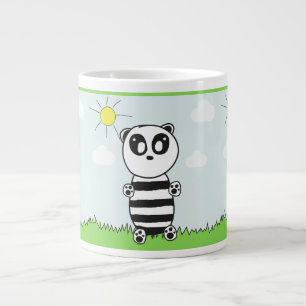 Caneca De Café Grande Panda Kids