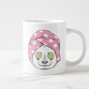 Caneca De Café Grande Panda No Spa