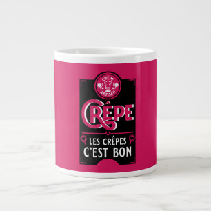 Caneca De Café Grande Panquecas Francesas