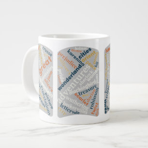 Caneca De Café Grande Pantry do Livro - Encontrar a literatura clássica