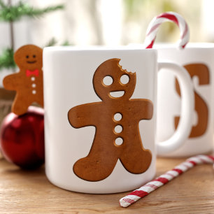 Caneca De Café Grande Pão Gingerido Bonito Pão Gelado Gigante Personal