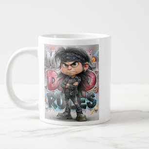 Caneca De Café Grande Papai Metaleiro Manda no Mal-Humorado