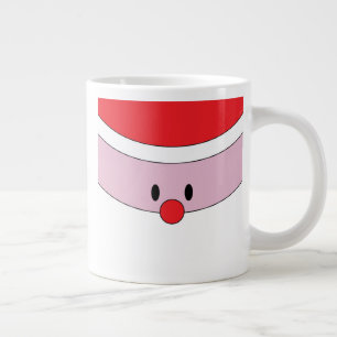Caneca De Café Grande Papai Noel Bonito