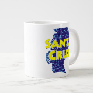 Caneca De Café Grande Papais noeis Cruz