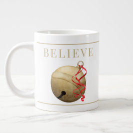 Caneca De Café Grande Papais noeis JINGLE BELL, ACREDITEM Café Gigante d