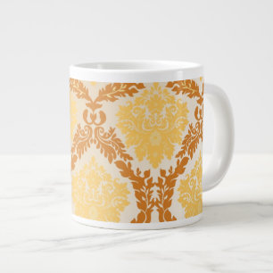 Caneca De Café Grande Papel de parede do Damask 5