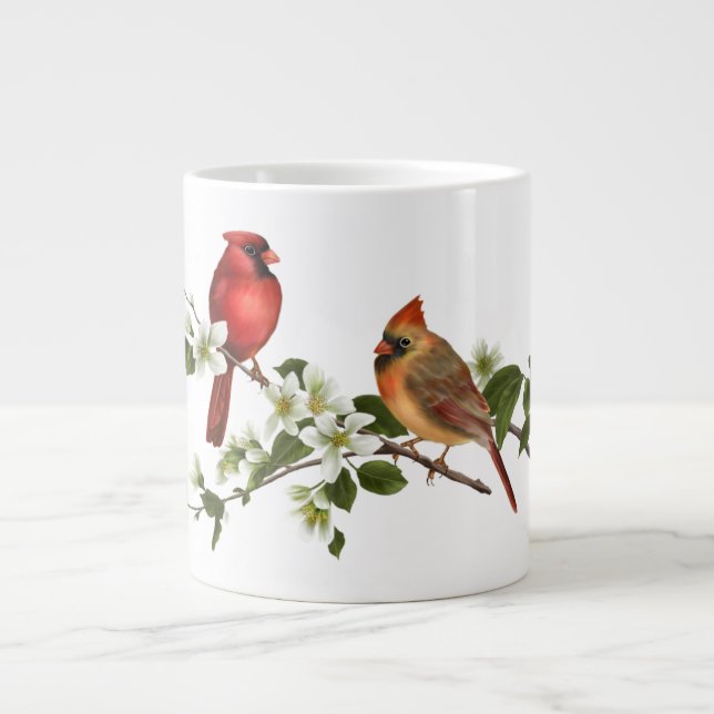 Caneca De Café Grande Par Cardinal (Frente)