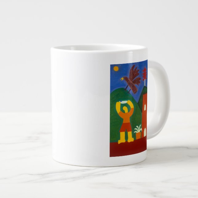 Caneca De Café Grande Para José María Chiquito 2005 (Frente Esquerda)