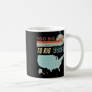 Caneca De Café Grande Para Rig Dizendo Trump 2024 Engraçado Citaç